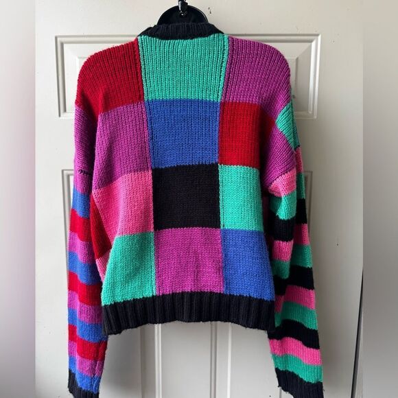 The Ragged Priest Triple Skull Intarsia Jumper – Multicolor – Size XS - Picture 9 of 13